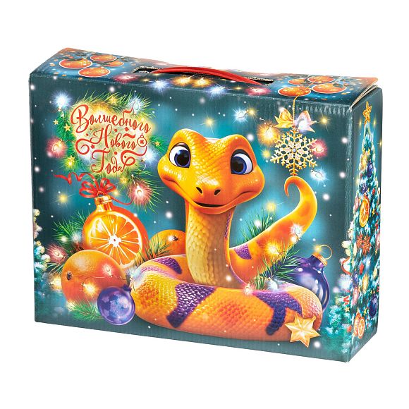 Сладкий новогодний подарок Чемоданчик Апельсинка